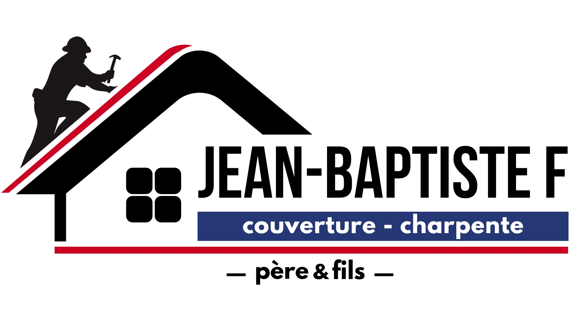 Logo Jean-Baptiste F. - Couverture et Charpente Format paysage